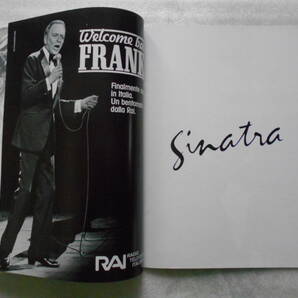 稀少 Frank Sinatra  フランク シナトラ コンサート パンフレットの画像3