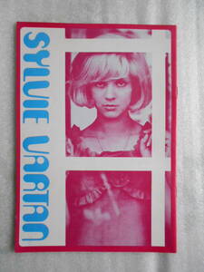  rare Sylvie Vartan sill vi Val tongue concert pamphlet 