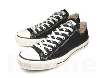 【新品】 コンバース MADE IN JAPAN オールスター CONVERSE ALL STAR J OX ブラック 黒 日本製 23cm_画像1