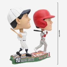 【MS】大谷翔平+ベーブルース 500奪三振100本塁打記念 ダブル・ボブルヘッド人形 新品箱入り 251個限定 完売品 バブルヘッド 首振り人形_画像5