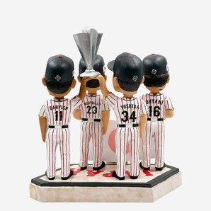 【MS】大谷翔平+侍ジャパン 2023年WBC優勝 祝勝 ボブルヘッド人形 ダルビッシュ 吉田 ヌートバー 96個限定版 バブルヘッド 首振り人形の画像4