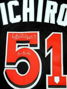 ichi low autograph autograph 4257 and world cheap strike record date writing official jersey - authentic * uniform doja-s