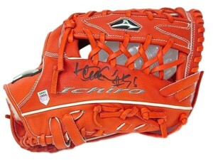 ichi low with autograph 2016 year official war real used glove doja-s