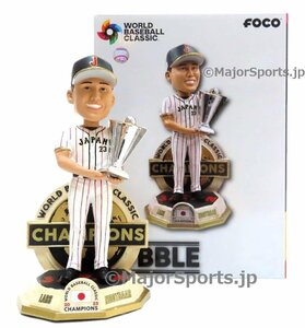 【MS】ヌートバー 2023年WBC 優勝記念 ボブルヘッド人形 新品 世界223個限定版 完売品 バブルヘッド 首振り人形 大谷翔平 ドジャース