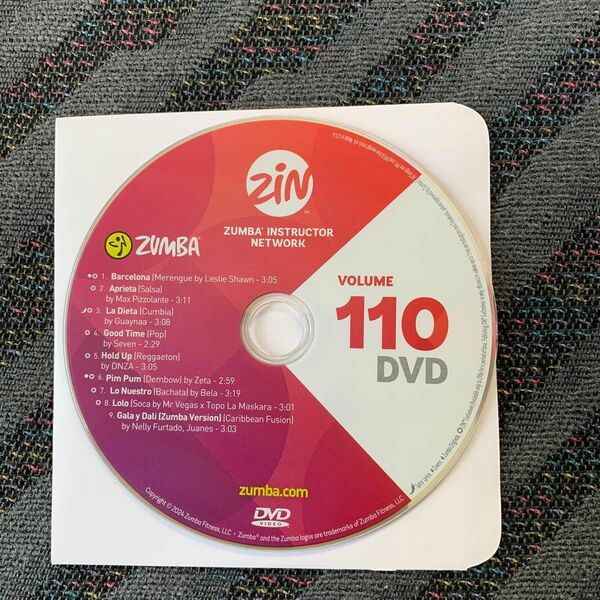 ズンバ110 DVD