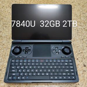 GPD WIN Mini 7840U 32GB 2TB ポータブルゲーミングPC