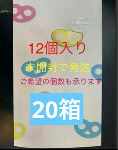 20箱 箱あり発送 グミッツェル 未開封 12個　グレープ・オレンジ・ラフランス・ソーダ・グレープフルーツ・ピーチ