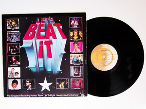 【即決】LP レコード【1984年 Canada盤】80's 洋楽 オムニバス LET'S BEAT IT / The Police Asia Billy Joel ベストヒット USA