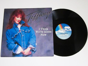 【即決】12インチ レコード【1987年 UK盤 オリジナル】TIFFANY ティファニー『I Think We're Alone Now』ロングバージョン・リミックス