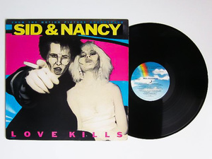[ prompt decision ]LP record [1986 year US record ] movie SID & NANCYsido& naan si-Love Kills /sido vi car sSEX PISTOLS sex piste ruz