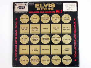 【即決】LP レコード 4枚入り BOXセット Elvis Presley エルヴィス プレスリー ELVIS THE OTHER SIDES WOLDWIDE GOLD AWARD Vol.2