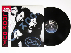 [ prompt decision ]LP record [1982 year Japan Japanese record .. liner attaching ]THE MODS The mozLOOK OUT forest mountain .. peace mono punk 80's.. want lock 