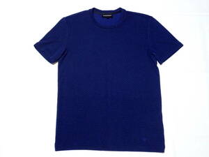 ■EMPORIO ARMANI（エンポリオ アルマーニ）Tシャツ　ネイビー　厚手の生地　サイズ/M