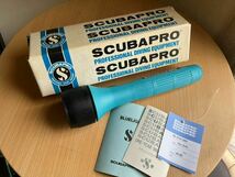 未使用品　SCUBAPROスキューバプロ　ブルーライト _画像2