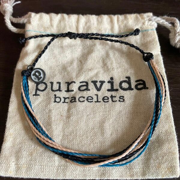 pura vida bracelets ブラック ブルー ピンク