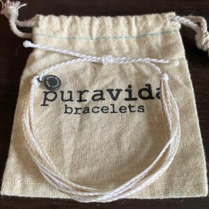 pura vida bracelets ホワイト ブラウン