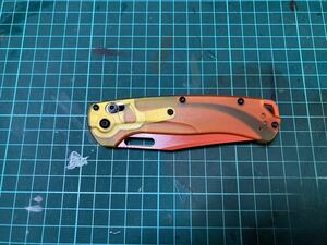 Benchmade 15535 ナイフ 。ベンチメイド 登山 釣り キャンプ ブッシュクラフト クマ対策 護身用 狩猟 鹿狩 猪狩 熊狩 