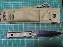 Benchmade 140BK グリーン ナイフ 。ベンチメイド 登山 釣り キャンプ ブッシュクラフト クマ対策 護身用 狩猟 鹿狩 猪狩 熊狩 クマ_画像2