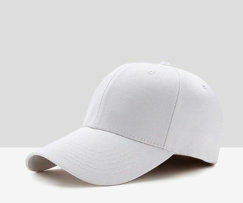 新作アイテム☆韓国ファッション☆男女兼用 キャップ ☆帽子 白色 フリーサイズ