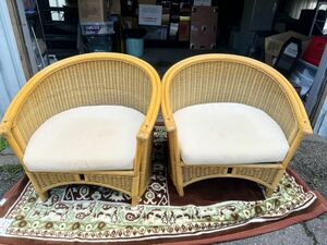 CASABLANCA rattan armrest .2 point set**