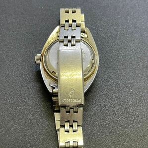 SEIKO セイコー AUTOMATIC オートマチック 2205-0140 21石 デイト シルバー文字盤 レディース 自動巻き 腕時計 動作確認済みの画像5