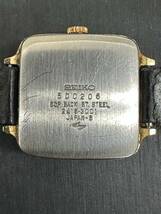 SEIKO セイコー AUTOMATIC オートマチック SGP 2415-3001 デイト 2針 ゴールド文字盤 レディース 自動巻き 腕時計 動作確認済み_画像4