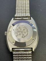 RADO ラドー KRIENS Water Sealed ウォーターシールド 3針 デイト カットガラス ブラウン文字盤 メンズ 自動巻き 腕時計 動作確認済み_画像4