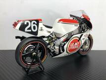 フジミ 1/12 チーム　ラッキーストライク　ロバーツ　ヤマハ　YZF750 1987 鈴鹿８耐仕様 塗装完成品_画像7