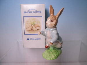 ☆ロイヤルアルバート ピーターラビット BEATRIX POTTER フィギュリン 置物 共箱付