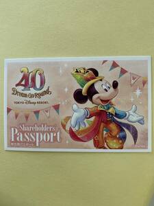 【送料無料】東京ディズニーランド　東京ディズニーシー　パスポート　チケット1枚