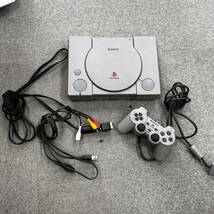 PlayStation プレイステーション 初代 プレステ SONY アナログコントローラー SCPH-7000 本体 通電確認済み_画像1