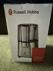  new goods unused unopened postage included coffee grinder 7660JP ( silver ) Russell Hobbs russell ho bs electric coffee mill electric Mill 