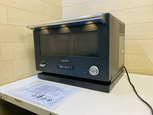 BALMUDA The Range bar Mu da The * range K04A-BK microwave oven black 2020 year made 