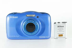 ★実用美品★ NIKON ニコン COOLPIX S33 ★動作OK★#12975