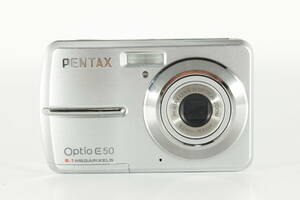 ★実用美品★ PENTAX ペンタックス Optio E50 単三電池利用 ★動作OK★#13184