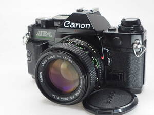 ★訳あり特価★ CANON キヤノン AE-1 PROGRAM + NEW FD 50mm F1.4＠3726