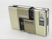 ★実用美品★ KONICA コニカ RECORDER ★動作OK★＠3735_画像1