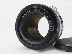 ★実用美品★ NIKON ニコン Ai NIKKOR 50mm F1.4 ★動作OK★＠3751