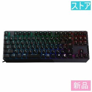 新品・ストア MSI Vigor GK50 LOW PROFILE TKL JP ホワイト軸 有線USBキーボード