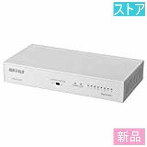 新品・ストア★8ポート ハブ(10BASE-T(10Mbps)) バッファロー LSW6-GT-8NS/WH ホワイト 新品・未使用