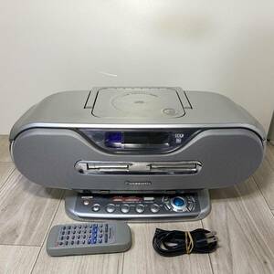 Panasonicパナソニック パーソナルMDシステム CD／MD／カセット／ラジオ MP3/MDLP対応 RX-MDX80