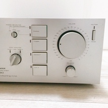 A-150 PIONEER Pioneer プリメインアンプ パイオニア オーディオ機器 希少 ステレオアンプ 音響 動作品_画像8