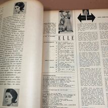 洋雑誌 ELLE 1964年　ブリジット・バルドー　ジャンヌ・モロー_画像4