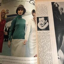 洋雑誌 ELLE 1965年　ジェーン・フォンダ_画像4
