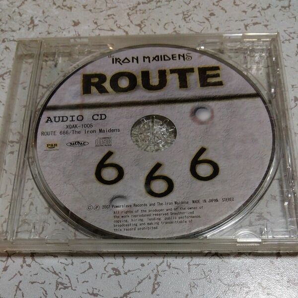 CD IRAN MAIDENS ROUTE 666