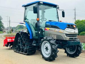 イセキTractor★GEAS AT46★ハイスピード★パワーCrawler★46馬力★776hours★Air conditionerキャビンincluded★ニプロロータリーASX-1810included