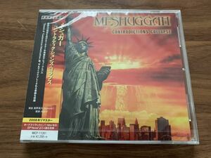 新品未開封CD 見本盤 MESHUGGAH メシュガー / CONTRADICTIONS COLLAPSE コントラディグジョンズ・コラプス / 2008年リマスター MICP-11261