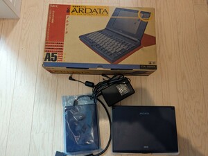 NEC 文豪　情報携帯ツール　ワープロ　アルデータ　ARDATA CR-1000T