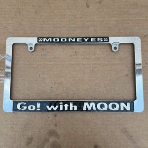 подлинная вещь металл moon I z рамка номерного знака JAP размер MOONEYS GO! with MOON USDM US Северная Америка Yokohama 