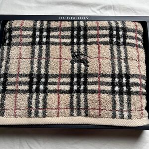 新品未使用 BURBERRY バーバリー バスタオル ノバチェック 西川産業